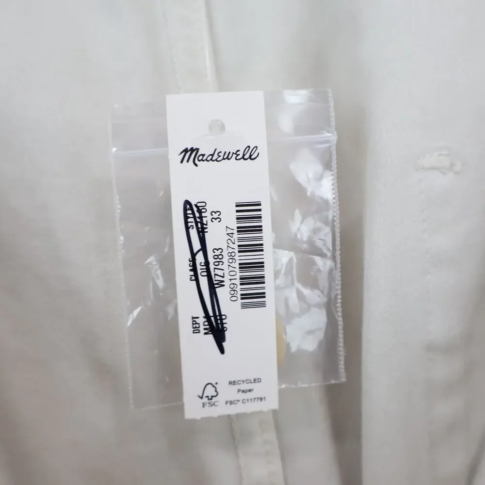Madewell Men's Fatigue Pant Reverse Sateen Stone Size 33 NWT